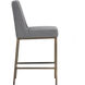 Leighland 38 inch Dark Grey Counter Stool